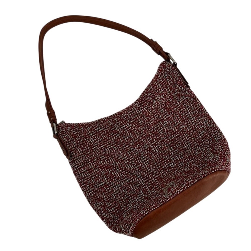 The Sak Red and Brown Shoulder Bag